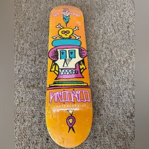 Guy Mariano Colorful Guest Skateboard Deck 345 out of 400 by Krooked Skateboards